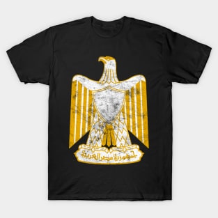 Egypt // Vintage Faded Style Flag Design T-Shirt